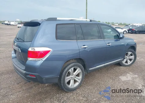 2013 Toyota Highlander Limited V6 из США, поврежденный, VIN 5TDYK3EH0DS103886